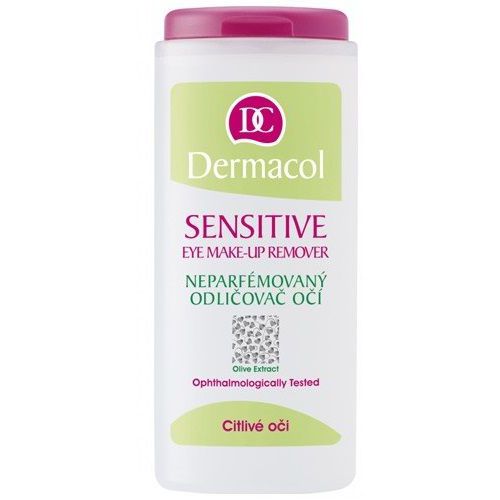 Dermacol Sensitive is a makeup remover without fragrances for sensitive eyes.