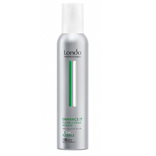 Londa Professional „Enhance It Flexible Hold Mousse“ – putų kietiklis plaukų lankstumui