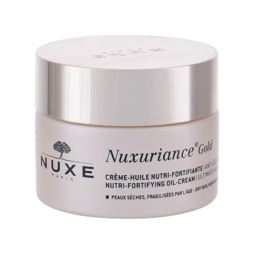 Nuxe Nuxuriance Gold Nutri-Fortifying Oil-Cream – regeneruojantis kremas nuo senėjimo sausai odai