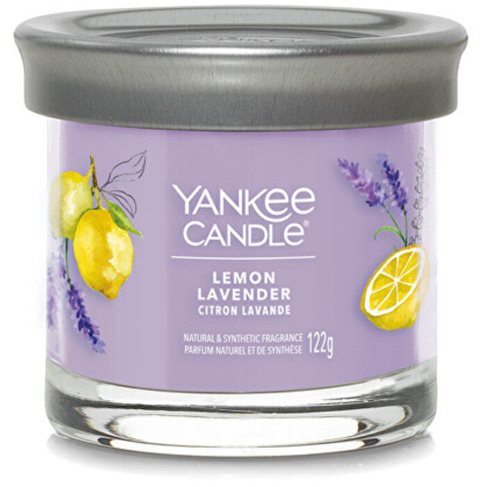 Yankee Candle Citrinų ir levandų skonio firminė stiklinė žvakutė (citrina su levandomis)
