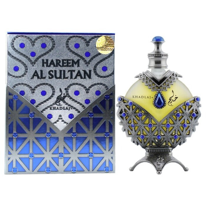 Khadlaj Hareem Sultan Blue Concentrated Parfumuotas Aliejus without alcohol