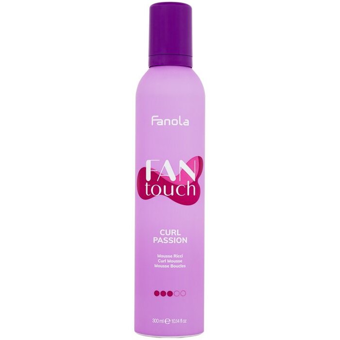 Fanola Fan Touch Curl Passion - garbanas ir bangas formuojantis kondicionierius - Glamur