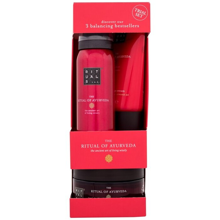 „Rituals The Ritual Of Ayurveda“ 3 balansuojančios bestselerių serijos – dovanų rinkinys