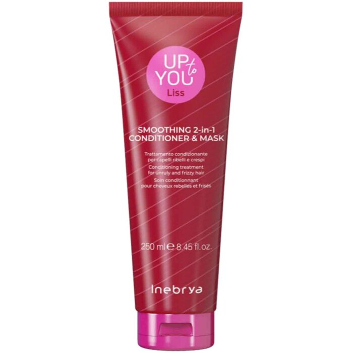 Inebrya Up to You Liss Smoothing 2-in-1 Mask and Conditioning Comparative and Fostering 2 in One