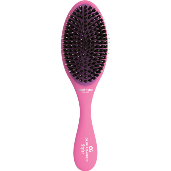 Olivia Garden Detangler Pink Fine-Med OGD-F07 plaukų šepetys