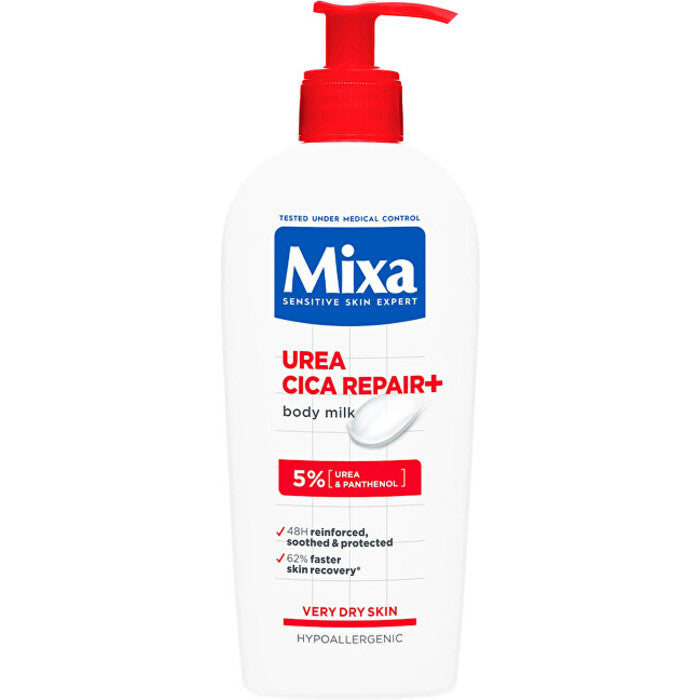 „Mixa Urea Cica Repair+“ kūno pienelis – kūno pienelis labai sausai odai