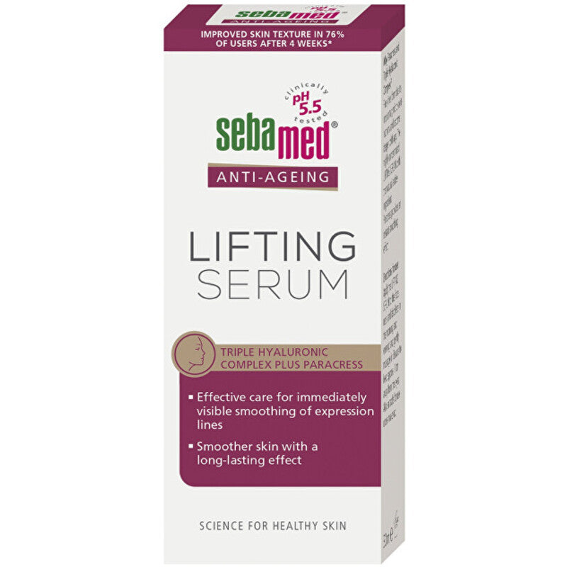 Sebamed Anti-Aging Lifting Serum - Liftinguojantis serumas su hialurono rūgštimi