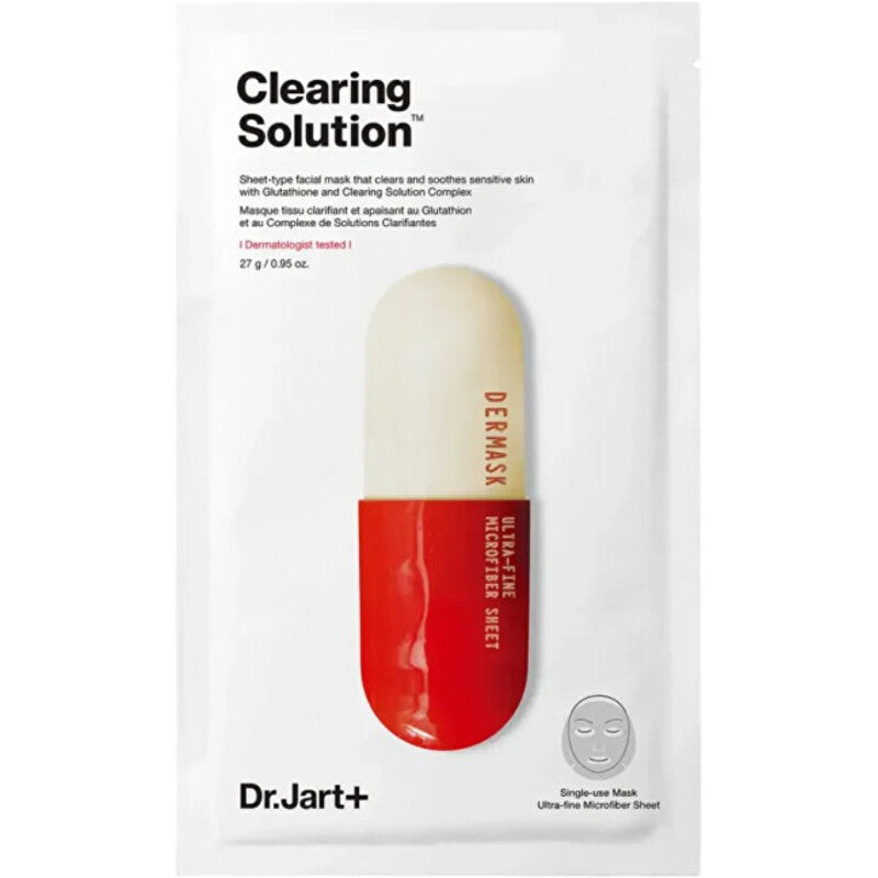 Dr. Jart+ Dermask Micro Jet Clearing Solution 5 x - Valomoji veido kaukė