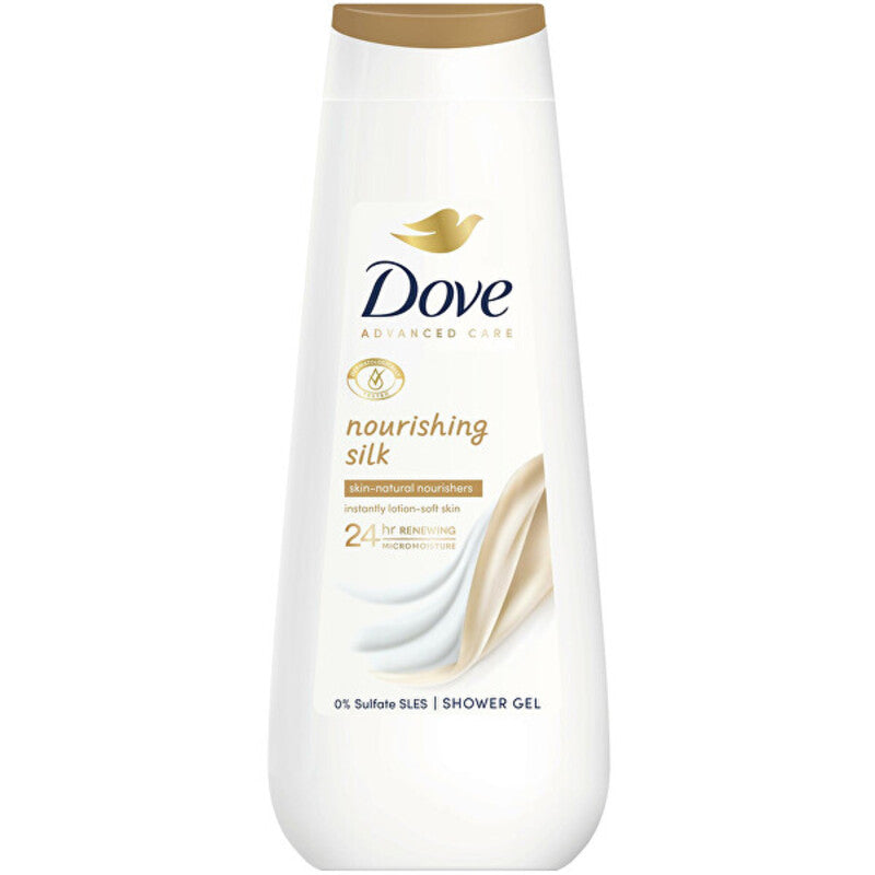 „Dove Advanced Care“ maitinamasis šilkinis dušo želė