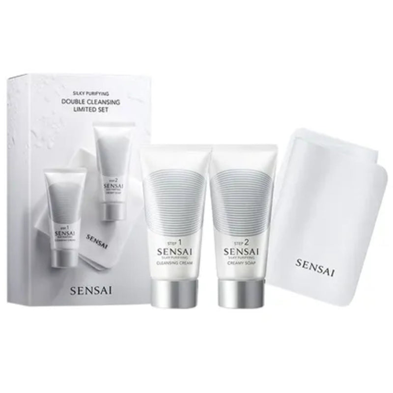 Sensai Šilkinis valomasis dvigubo valymo rinkinys - dovanų rinkinys