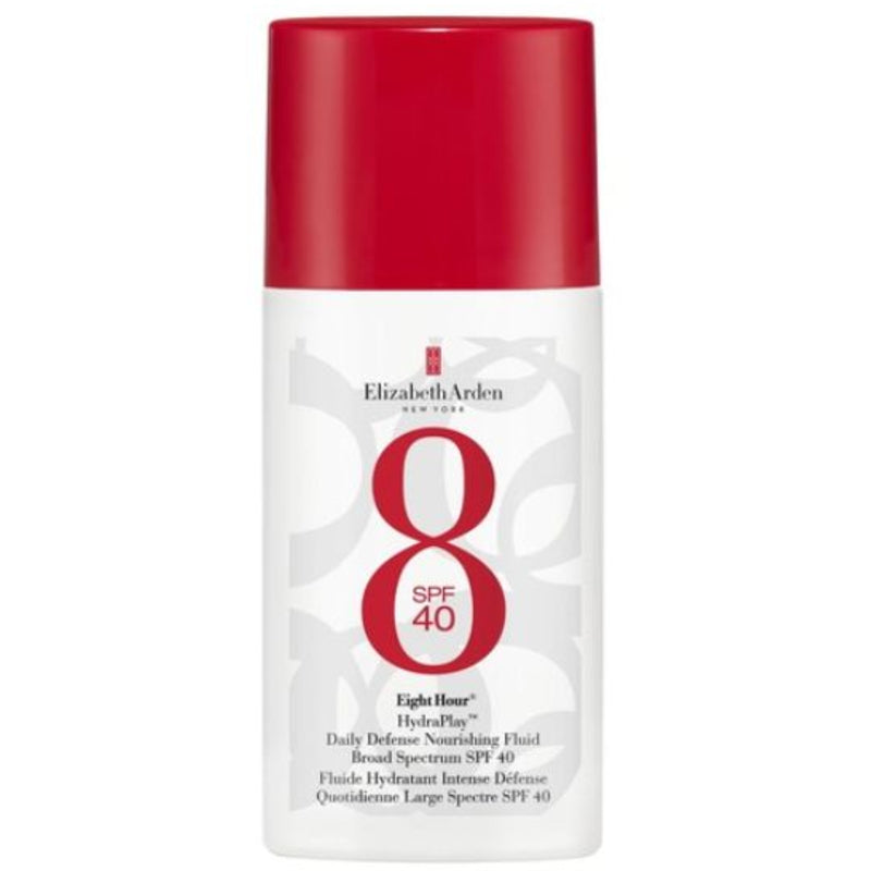 Elizabeth Arden Eight Hour HydraPlay Daily Defense maitinamasis skystis SPF 40 – apsauginis skystis nuo saulės
