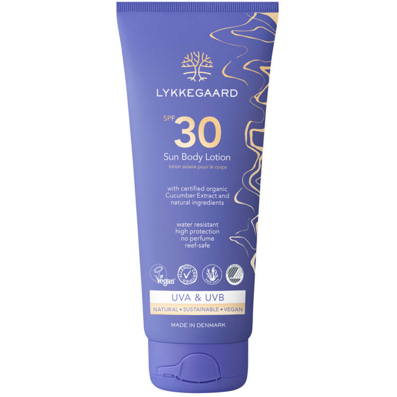 Lykkegaard Sun kūno losjonas SPF 30 – Apsauga nuo saulės