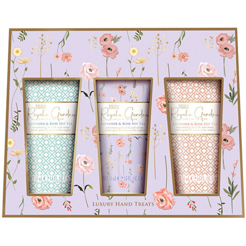 Baylis & Harding Royale Garden Luxury dovanų rinkinys – dovanų rinkinys rankų kremų