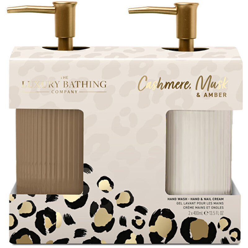 Luxury Bathing Company hand care gift set (cashmere, musk and ambra)