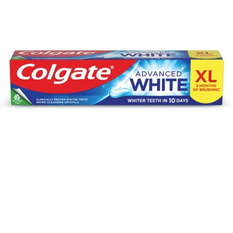 Colgate Advanced White XL toothpaste bleaching toothpaste