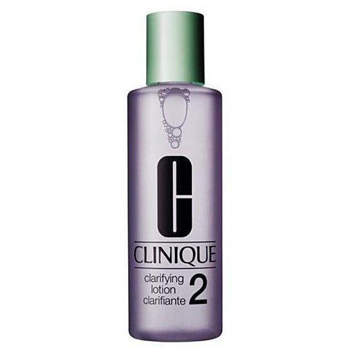 „Clinique Clarifying Lotion 2 Clarifiante“ (sausai ir mišriai odai) – valomasis tonikas