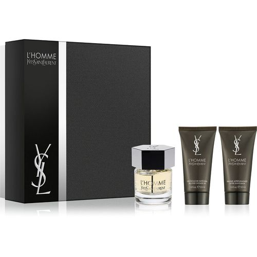 Yves Saint Laurent L'Homme Gift Set EDT 100 ml After Shave Balm L'Homme 50 ml shower gel and L'Homme 50 ml