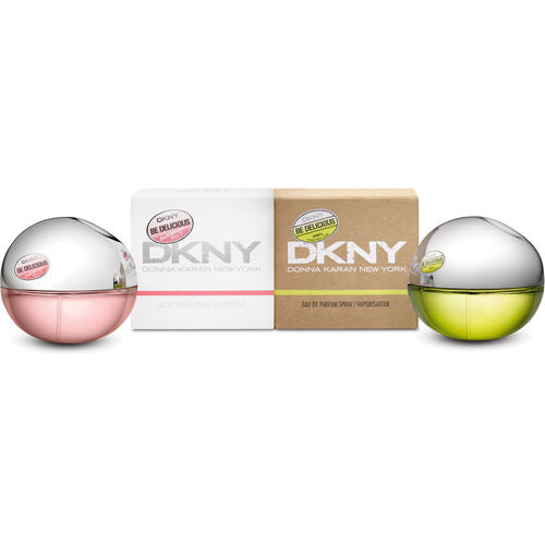 DKNY Be Delicious dovanų rinkinys EDP 30 ml ir Be Delicious Fresh Blossom EDP 30 ml