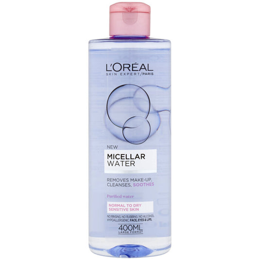 „L'Oréal“ micelinis viruo (normaliai ir sausai odai)