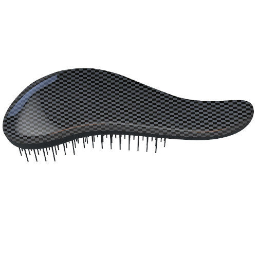 Dtangler Dtangler Black Point - Plaukų šepetys su rankena