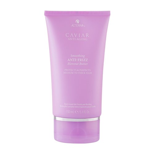„Alterna Caviar Anti-Aging Smoothing Anti-Frizz Blowout Butter“ – lyginamąjį plaukų kremą su termo apsauga