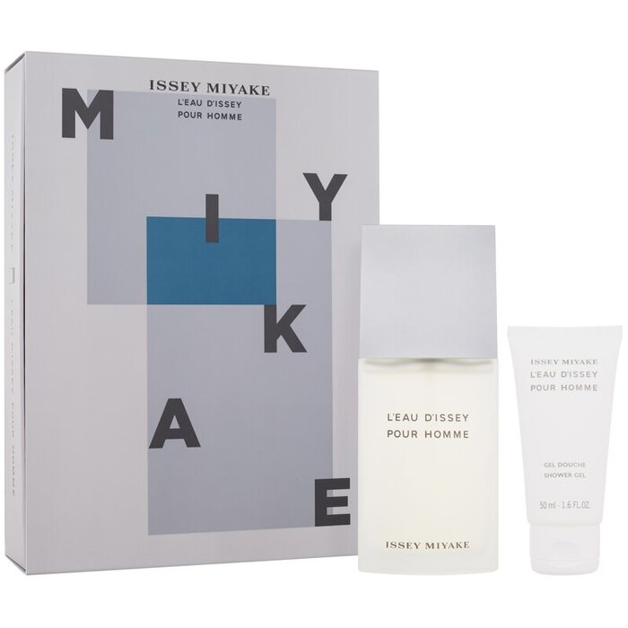 Issey Miyake L'Eau D'Issey pour Homme EDT dovanų rinkinys 75 ml ir dušo gelis 50 ml