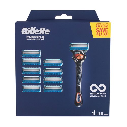 „Gillette Fusion Proglide“ rinkinys – skustuvas su atsarginiais peiliukais