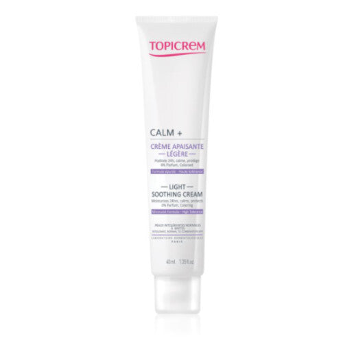 „Topicrem CALM + Light Soothing Cream“ (normaliai ir mišriai odai) – raminamasis kremas