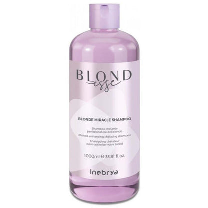 Inebrya BLONDesse Blonde Miracle šampūnas - šampūnas šviesiems plaukams