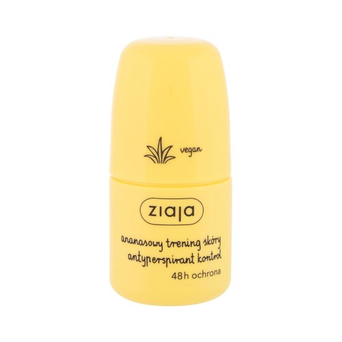 Ziaja Pineapple Roll-On – antiperspirantasas su ananasais ir kofeinu