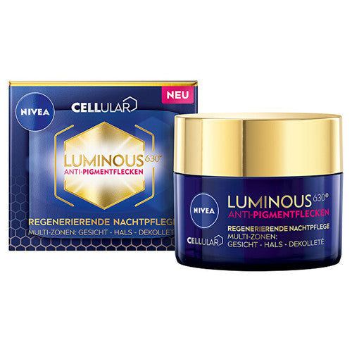 „Nivea Cellular Luminous 630“ naktinis kremas