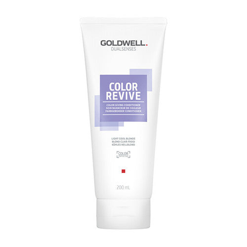 „Goldwell Light Cool Blonde Dualsenses Color Revive“ spalvą suteikiantis kondicionierius - Glamur