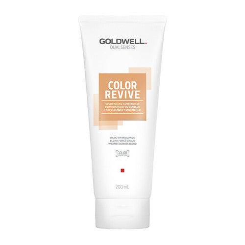 „Goldwell Dark Warm Blonde Dualsenses Color Revive“ spalvą suteikiantis kondicionierius - Glamur