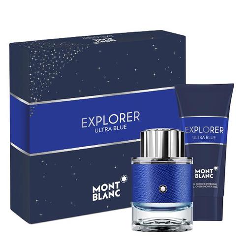 Mont Blanc Explorer Ultra Blue Gift set EDP 60 ml and shower gel 100 ml
