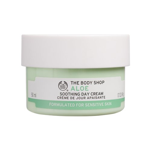 The Body Shop Aloe raminamasis dieninis kremas