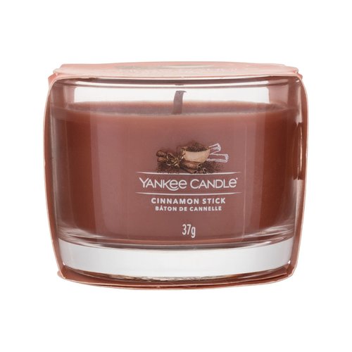 Yankee Candle cinamono lazdelė (cinamonas) - Votivinė žvakė stiklinėje