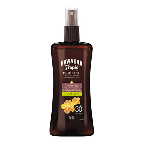 Hawaiian Tropic apsauginis sauso aliejaus purškiklis SPF 30