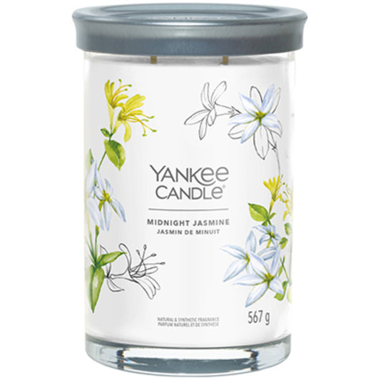 Yankee Candle „Vidurnakčio jazminų“ firminė žvakė stiklinėje