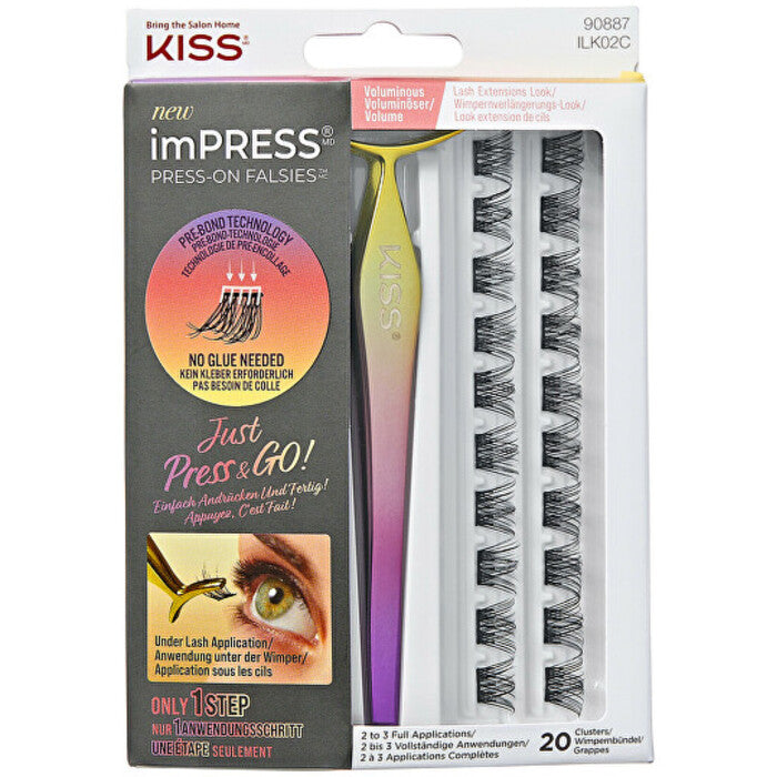 Kiss My Face ImPRESS Spauskite Falsies rinkinį 02