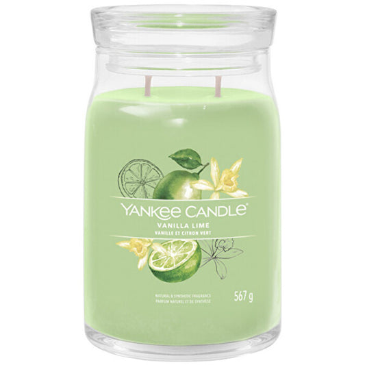 Yankee Cirle Vanilla Lime firminė žvakė (vanilė su laimu)