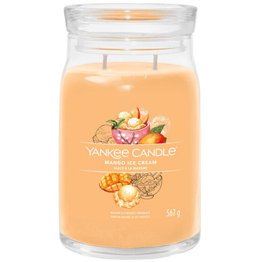 Yankee Candle Mango ledų firminė žvakė (mango ledai)