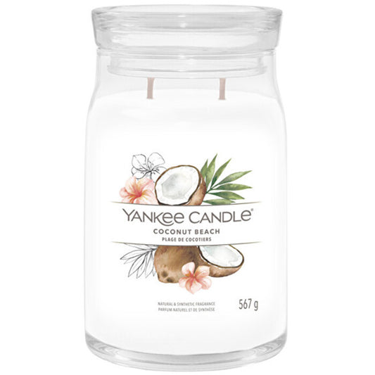 Yankee Candle „Coconut Beach“ firminė žvakė (kokosų paplūdimys)