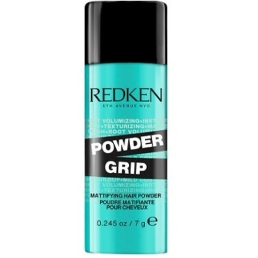 Redken Powder Grip matinį atspalvį suteikianti plaukų pudra