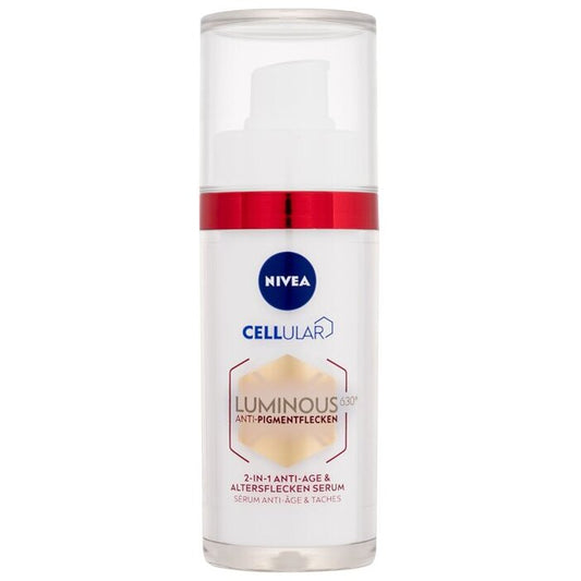 „Nivea Cellular Luminous 630“ serumas nuo senėjimo ir spuogų