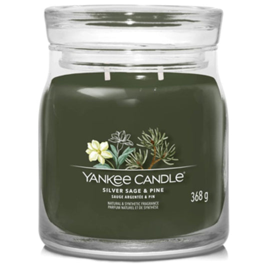 Yankee Candle Sidabrinio šalavijo ir pušies firminė žvakė