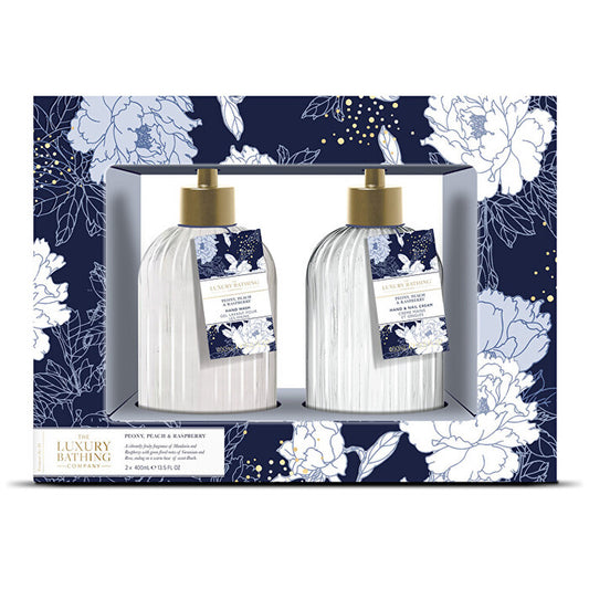 Grace Cole rankų priežiūros rinkinys (bijūnai, persikai ir avietės)