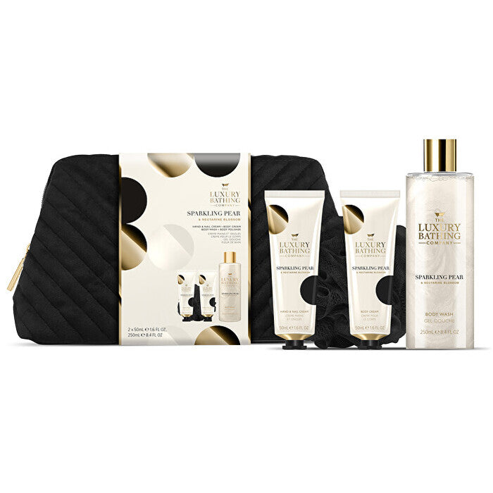 „Grace Cole“ putojančių kriaušių vonios priežiūros rinkinys (kriaušė ir nektarino žiedai)