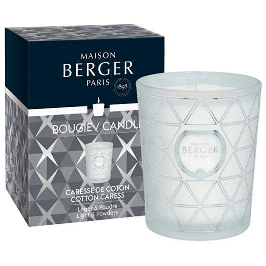 Maison Berger Paris GeodeCotton Caress Cirle – kvapni žvakė