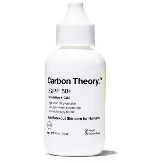 „Carbon Theory“ dieninis kremas su SPF 50+