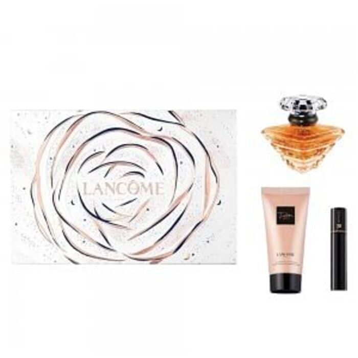 Lancome Tresor dovanų rinkinys EDP 30 ml, kūno losjonas 50 ml ir Hypnose blakstienų tušas 2 ml